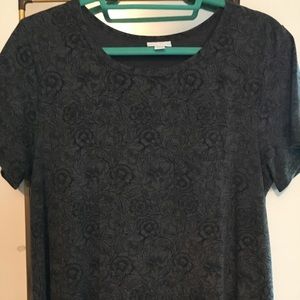 Charcoal LuLaRoe Carly dress - medium